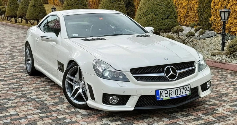 Mercedes-Benz SL cena 169900 przebieg: 98000, rok produkcji 2004 z Rawicz małe 781